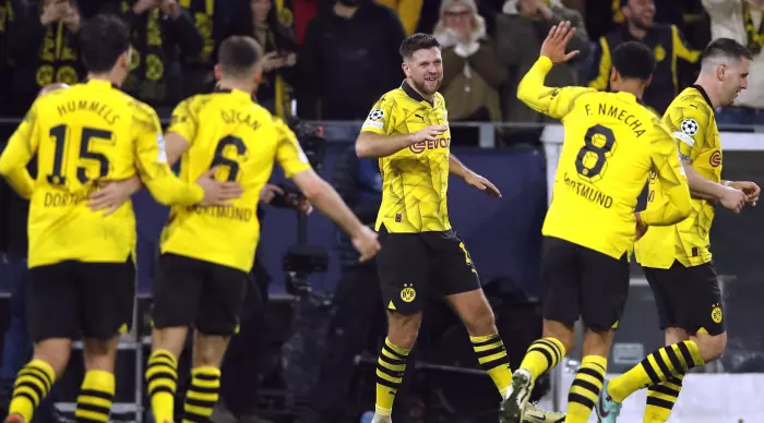 Dortmund players are happy (Reuters)