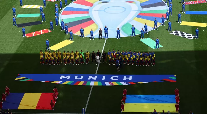 The ceremony at the opening of the game (Reuters)