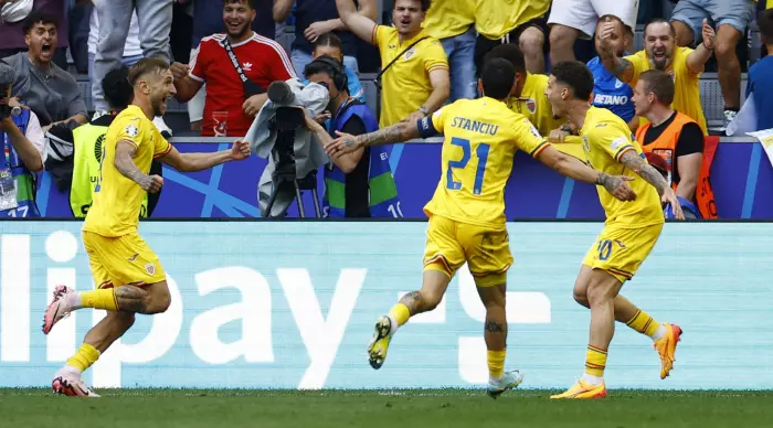 The Romanians are celebrating (Reuters)