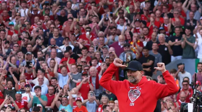 shock. Jurgen Klopp says goodbye to Anfield (Reuters)