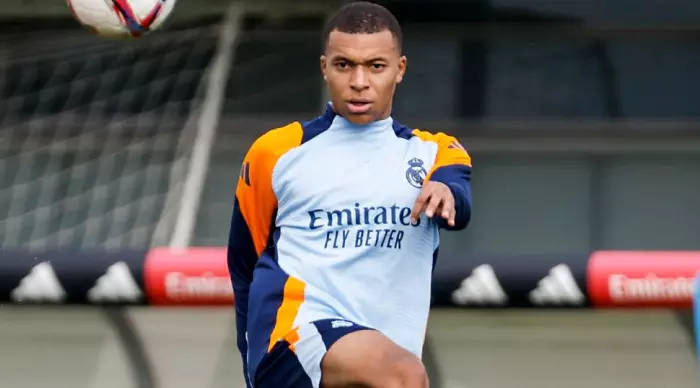 Kylian Mbappe (Real Madrid official website)