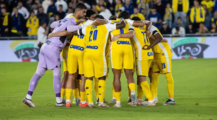 Maccabi Tel Aviv players (Oren Ben Hakon)