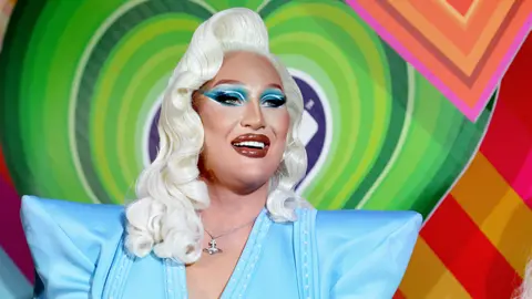 Getty Images The Vivienne at RuPaul's DragCon at Los Angeles Convention Center on May 13, 2022 in Los Angeles, California. (Photo by Chelsea Guglielmino/Getty Images